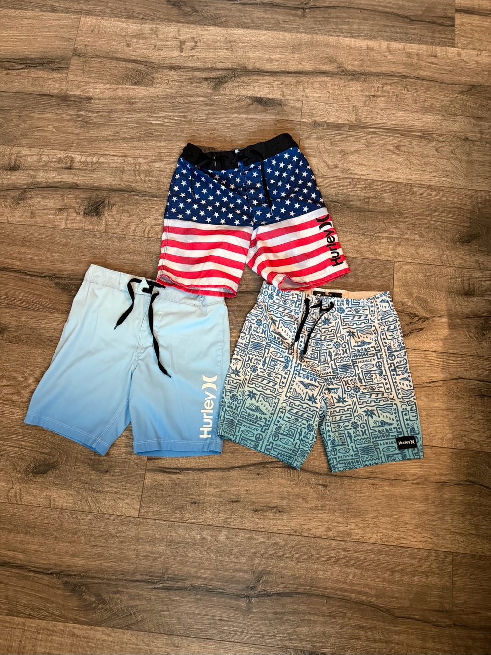 Hurley boys board shorts size 7